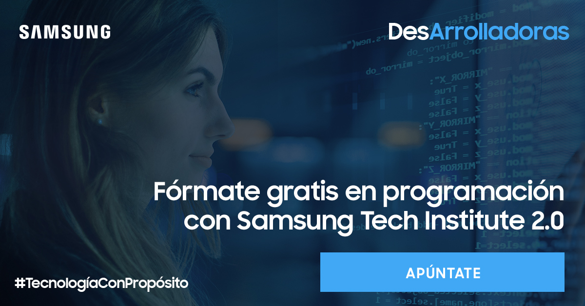 Samsung convoca la segunda edición del programa DesArrolladoras