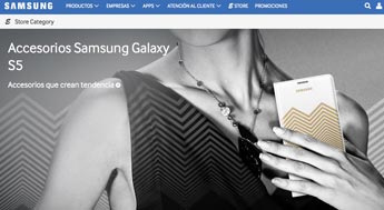Samsung estrena tienda de accesorios on line