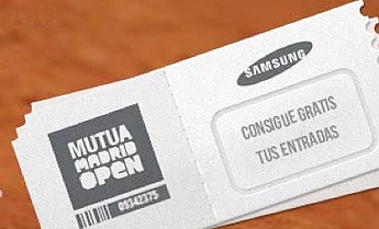 Samsung patrocinará el Open de tenis de Madrid y abre un concurso para conseguir entradas