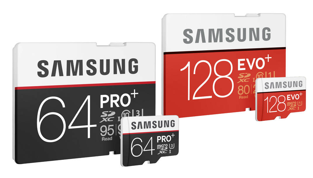 Tarjetas de memoria Samsung PRO Plus y EVO Plus, capaces de alcanzar velocidades aún más rápidas