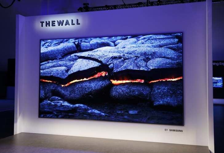 Samsung abre el telón a 'The Wall', el primer televisor modular MicroLED de 146 pulgadas del mundo