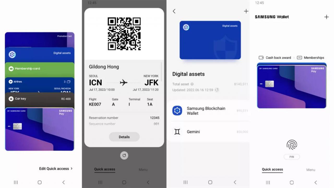 Samsung combina sus soluciones Pay y Pass en su nueva Wallet para acceder a identificaciones digitales, pagos y llaves