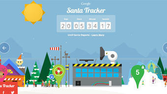 Cuenta atrás para la víspera de Navidad, las aplicaciones de Google
