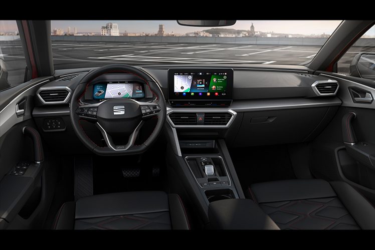 Interior del nuevo Seat León 2020