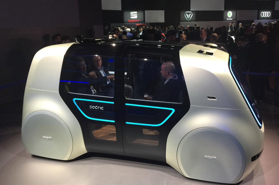 Volkswagen Sedric, el coche autónomo del Salón de Ginebra de 2017
