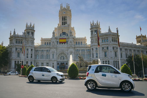 Share Now reinicia su actividad en Madrid con nuevas tarifas
