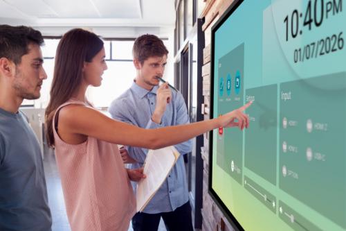 Sharp amplía su oferta de pantallas interactivas con la nueva serie LB3 para colaboración y señalización táctil