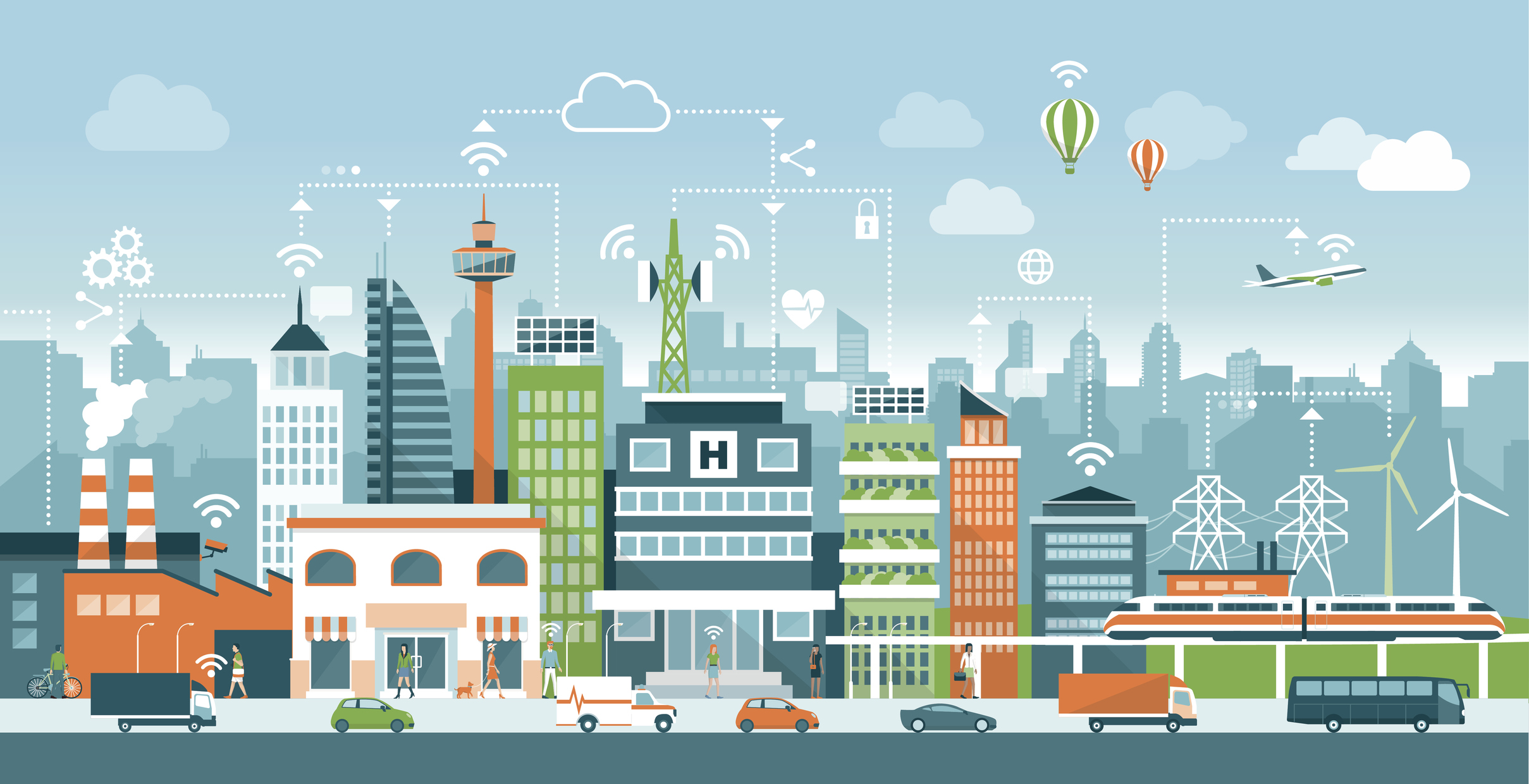 Rumbo a las Smart Cities de la mano del Internet de las Cosas