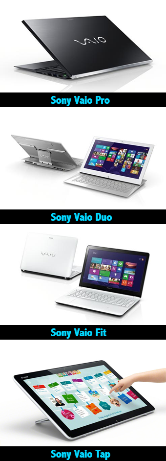 Sony presenta cuatro nuevas gamas de Vaio fusionando la experiencia tablet y PC