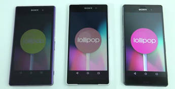 Sony muestra un adelanto de Android Lollipop
