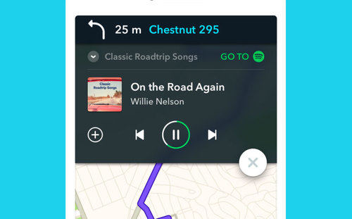 Waze se integra con Spotify para iOS