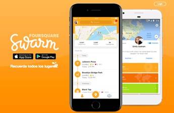 Swarm de Foursquare ahora será un diario de nuestros recorridos
 