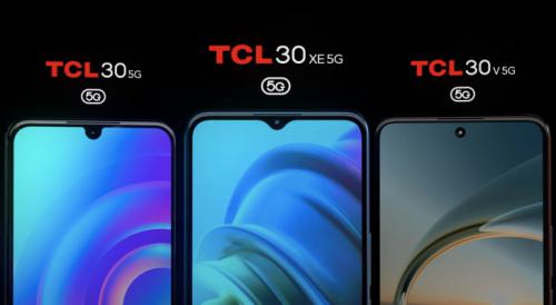 TCL presenta su nueva serie de smartphones TCL 30 5G, tabletas y su segunda generación de gafas