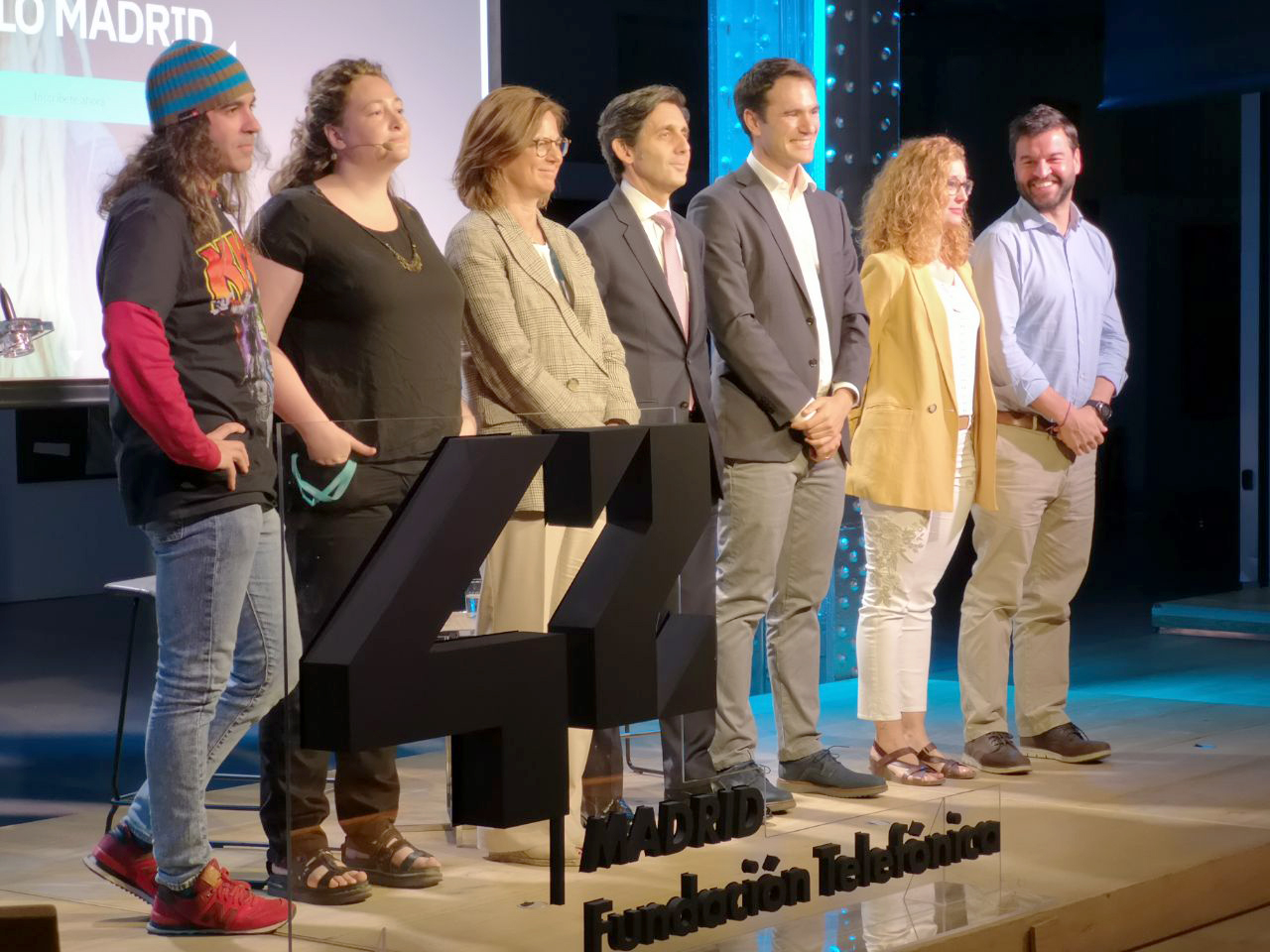 Presentación de 42 Madrid en el Espacio Fundación Telefónica de Madrid