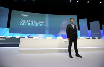 Álvarez-Pallete anuncia trato preferencial para los accionistas y confía en que la Bolsa reconozca el “autentico valor” de Telefónica