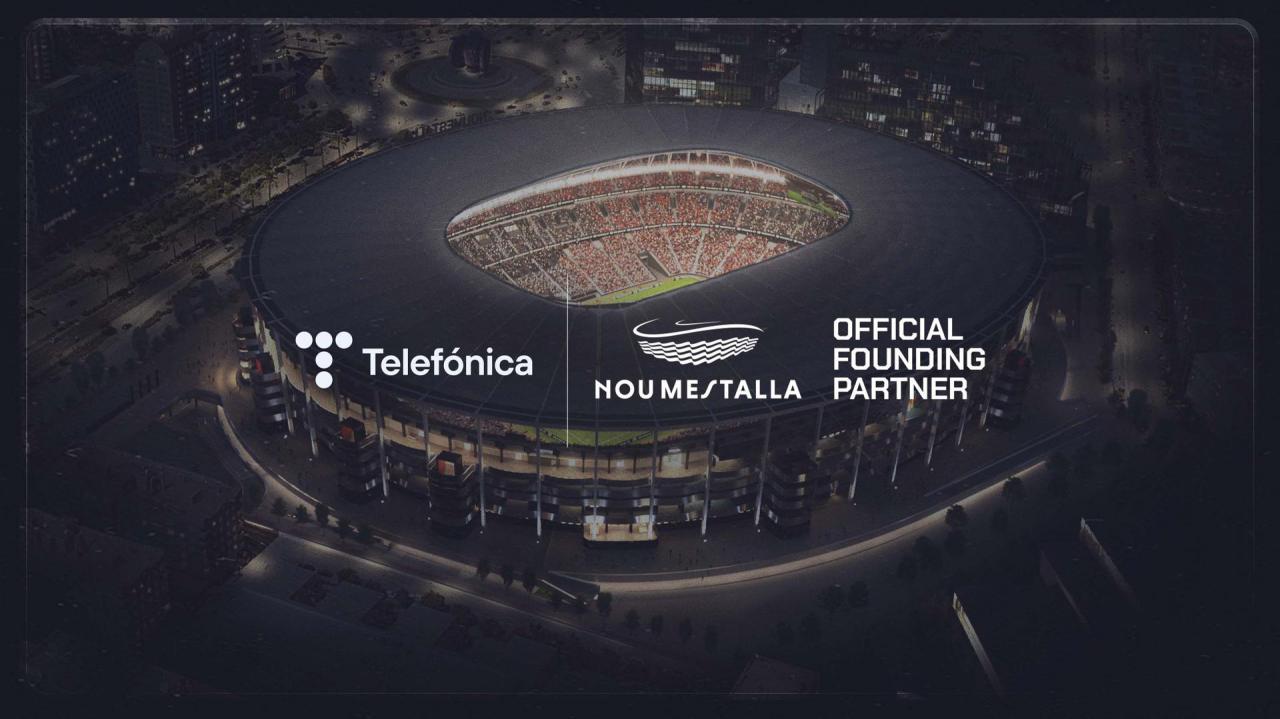 Telefónica asumirá el rediseño tecnológico del Nou Mestalla del Valencia CF para convertirlo en un estadio inteligente