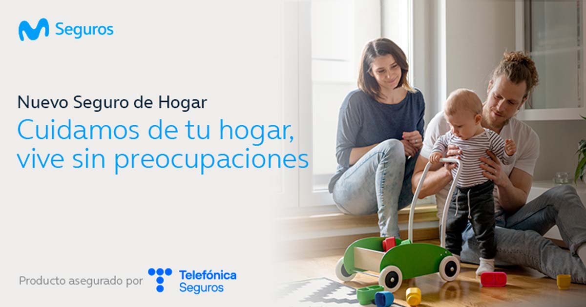 Movistar apuesta por los seguros para el hogar de la mano de Santalucía y BBVA Allianz