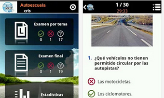 TestNet App, la aplicación para preparar el examen de conducir