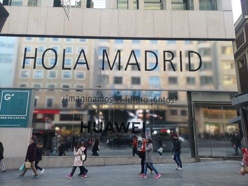 Huawei planea abrir en Madrid su flagship más grande de Europa