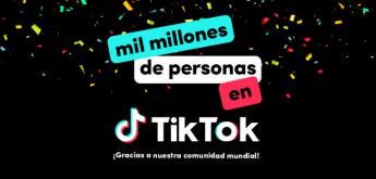 TikTok supera los mil millones de usuarios activos mensuales