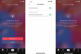 TikTok permitirá bloquear los vídeos fotosensibles a los usuarios con epilepsia