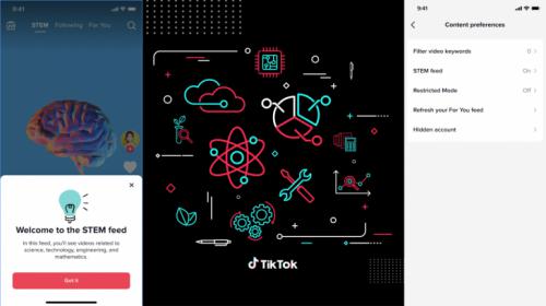 TikTok crea un feed para contenidos STEM en Europa