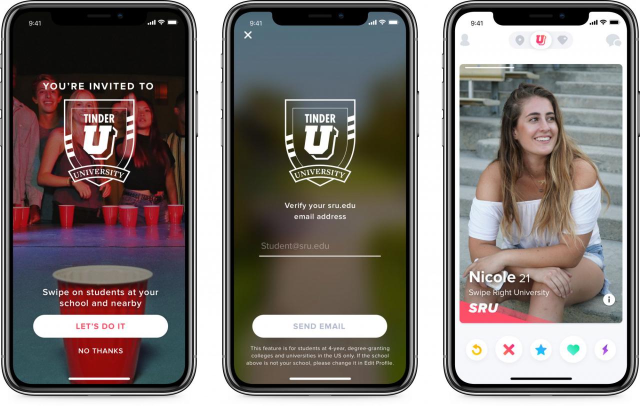 Tinder U, la versión exclusiva para estudiantes universitarios