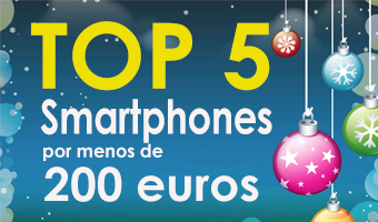 Cinco smartphones para regalar en navidad por menos de 200 euros
