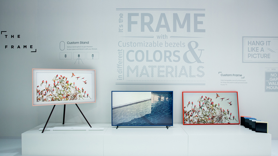 The Frame, nueva TV de Samsung que fusiona arte y tecnología