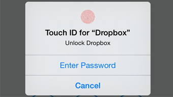 Dropbox ya acepta desbloquear la app de iOS con Touch ID