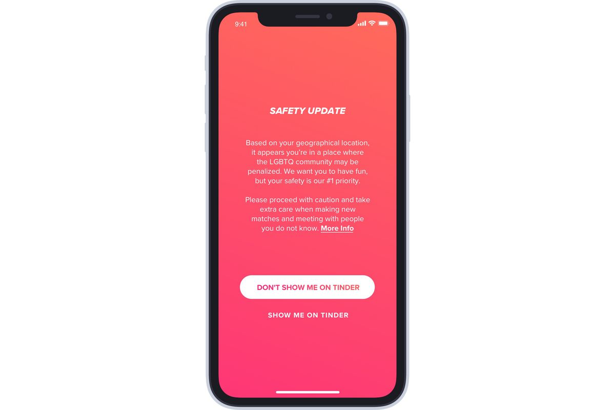Tinder incorpora una herramienta para proteger a usuarios LGBT en territorios hostiles