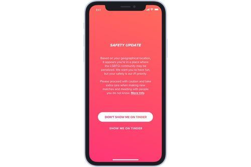 Tinder incorpora una herramienta para proteger a usuarios LGBT en territorios hostiles