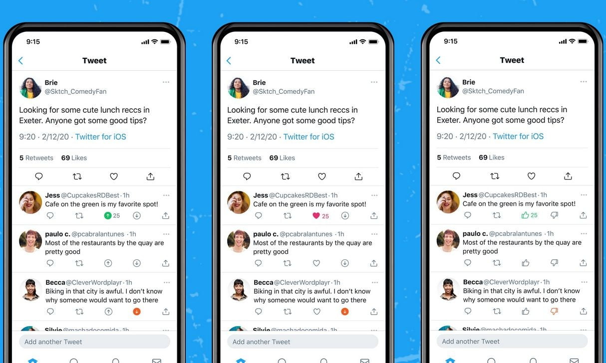 Twitter amplia las pruebas de la funcionalidad de votos negativos en todo el mundo