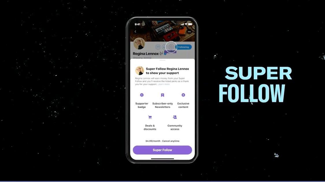 Twitter prepara suscripciones de pago: Super Follows