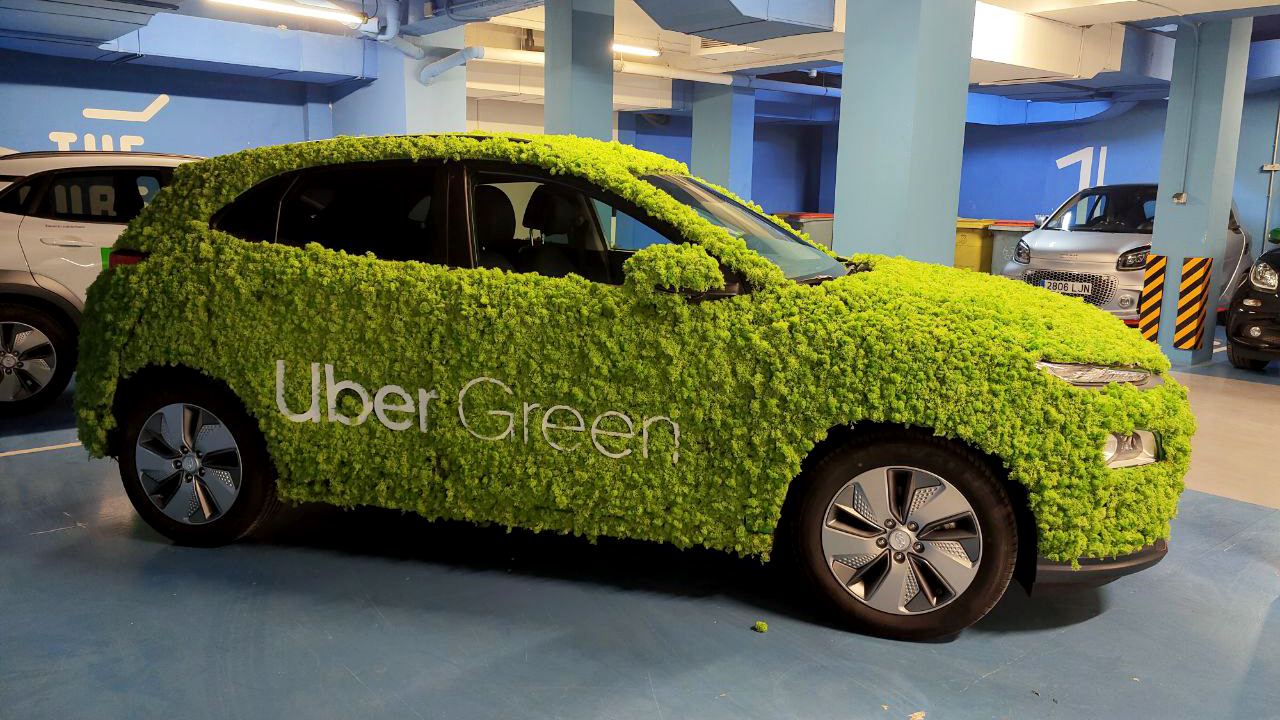 Uber lanza Uber Green en Madrid para pedir un coche 100% eléctrico sin costes añadidos
