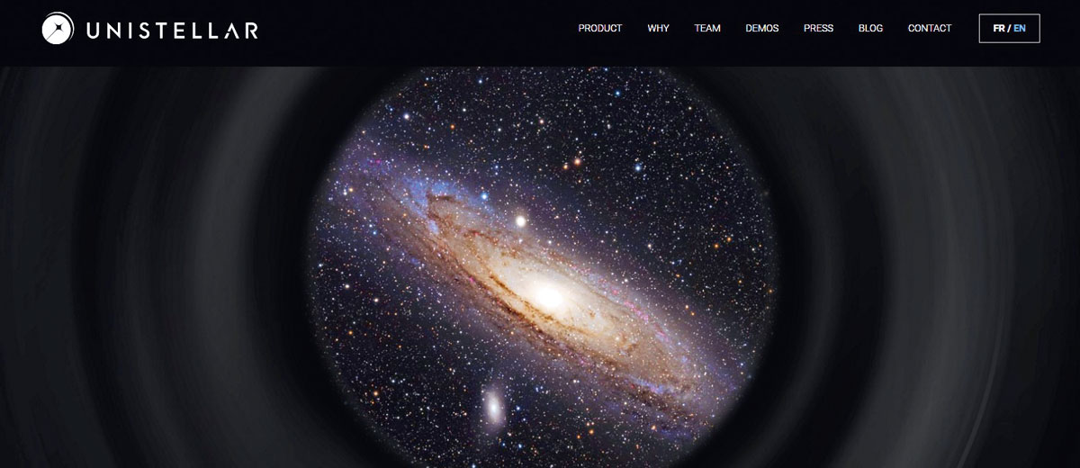 Un telescopio y un móvil; Unistellar permite ver el infinito y más allá