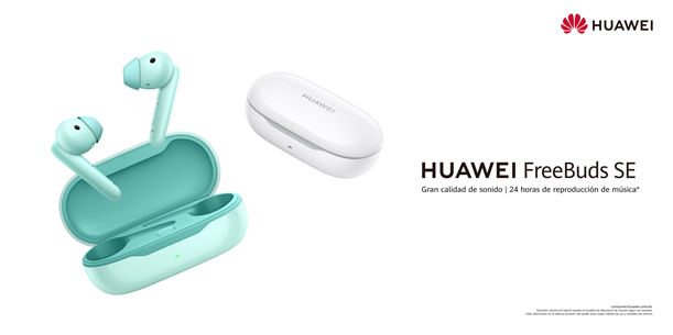 Huawei lanza los nuevos Huawei FreeBuds SE
