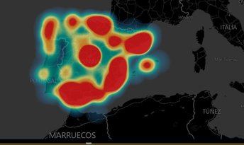 Madrid, Cataluña y Andalucía acumulan el 75% de los dispositivos IoT en España