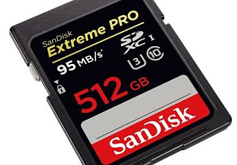 SanDisk lanza la tarjeta SD con mayor capacidad del mundo