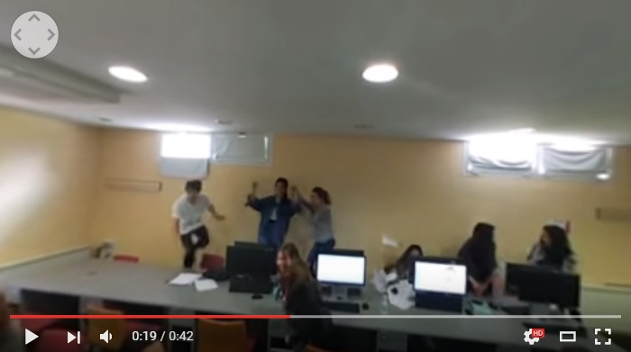 Harlem Shake VR, LG G5 y LG 360 CAM en Nebrija