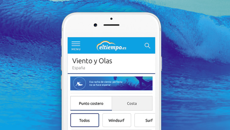 Viento&Olas, el estado del mar en un click