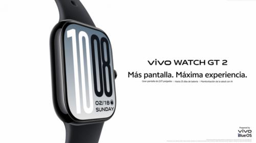 Vivo Watch GT 2 llega a España con pantalla brillante, hasta 25 días de batería y funciones de salud avanzadas
