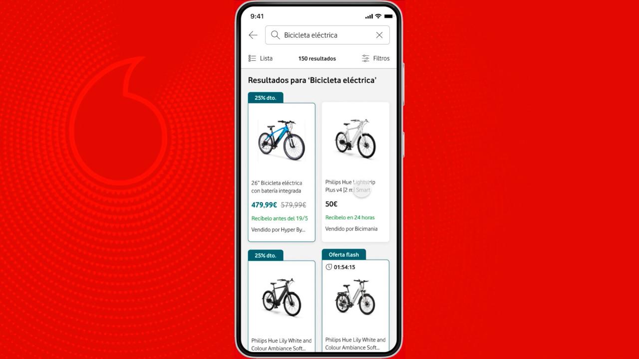 Vodafone crea un marketplace de productos para sus clientes