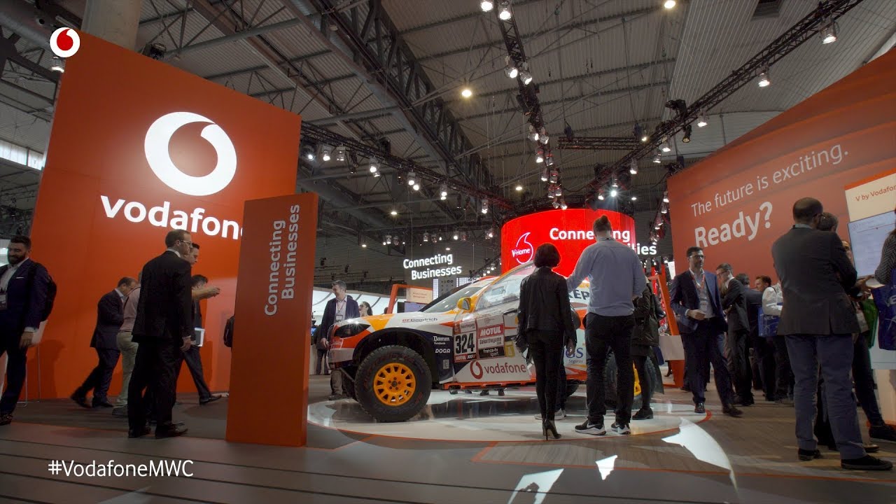 Stand de Vodafone en el MWC 2019