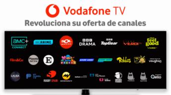 Vodafone TV amplía su oferta con más de 25 canales