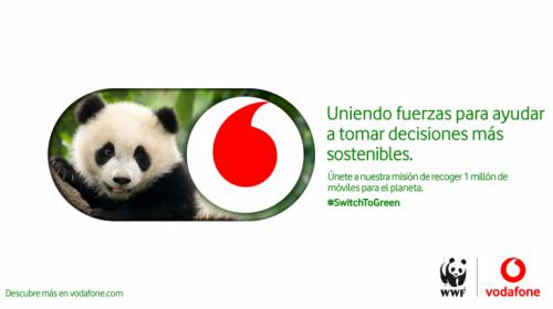 Vodafone lanza una campaña mundial con WWF para incentivar la economía circular