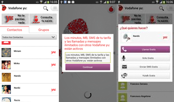 Vodafone Yu lanza una app exclusiva para la gestión del saldo y los contactos
