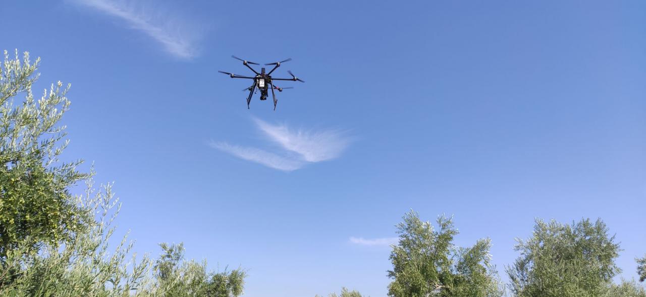 Vodafone y CATEC realizan el primer vuelo de un dron 5G en la banda de 700MHz