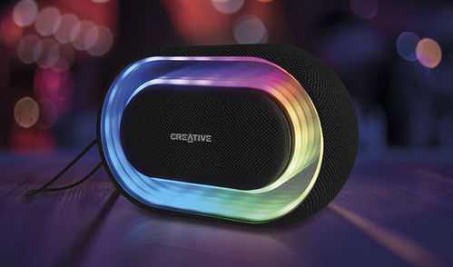 Creative Halo, un altavoz portátil Bluetooth con 16.8 millones de colores