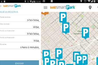 La app Wesmartpark